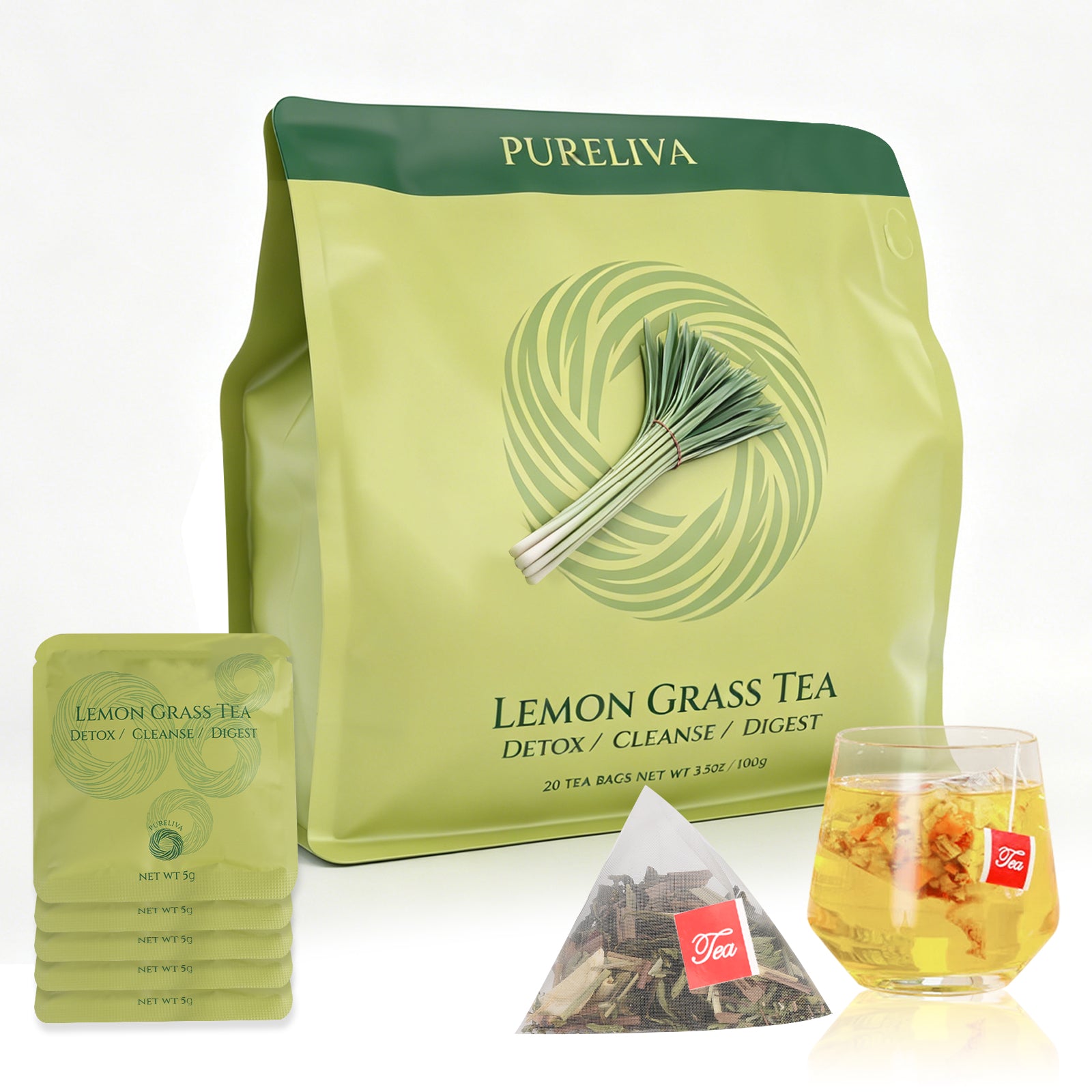 Lemon Grass Tea — Detox, Cleanse & Digest
